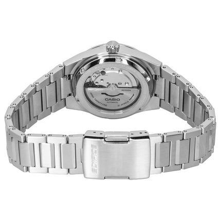 Montre homme Casio Edifice analogique à cadran bleu, boîtier en acier inoxydable, mouvement automatique EFK-110D-2A, étanche à 100 m