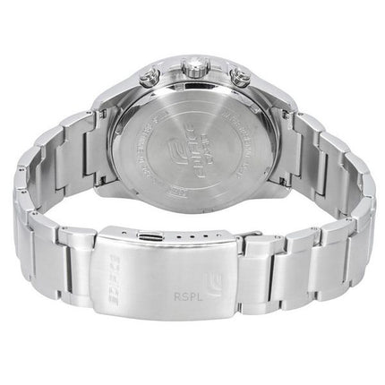 Montre pour homme Casio Edifice analogique standard chronographe en acier inoxydable cadran bleu quartz EFR-526D-2A 100M