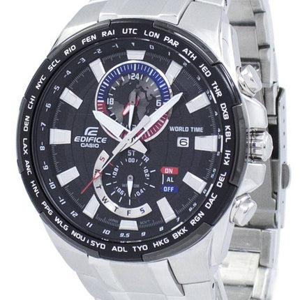 Montre Casio Edifice monde temps Quartz EF-550D-1AV EFR550D-1AV homme