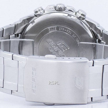 Montre Casio Edifice monde temps Quartz EF-550D-1AV EFR550D-1AV homme