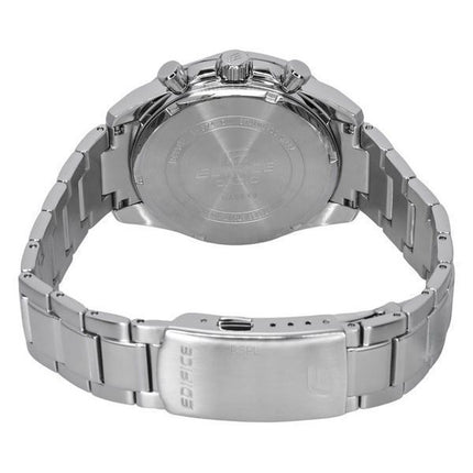 Montre pour homme Casio Edifice Standard chronographe en acier inoxydable avec cadran noir et quartz EFR-574D-1A 100M