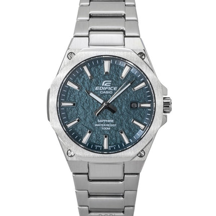 Montre analogique Casio Edifice pour homme, cadran vert, acier inoxydable, quartz, EFR-S108DE-3AV, 100 m