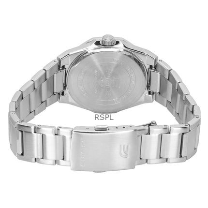 Montre analogique à quartz Casio Edifice pour homme, cadran argenté, acier inoxydable, 100 m, EFR-S108DE-8AV