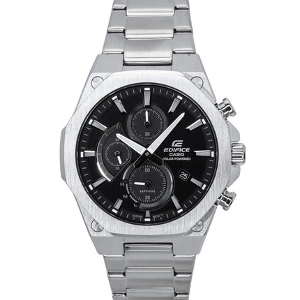 Montre Homme Casio Edifice Slim Line Chronographe Analogique Solaire EFS-S570D-1A EFSS570D-1 100M