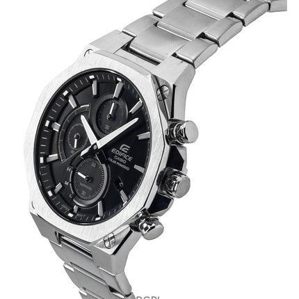 Montre Homme Casio Edifice Slim Line Chronographe Analogique Solaire EFS-S570D-1A EFSS570D-1 100M