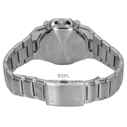 Montre chronographe analogique Casio Edifice Slim Line en acier inoxydable avec cadran en cuivre et fonction solaire EFS-S570D-5