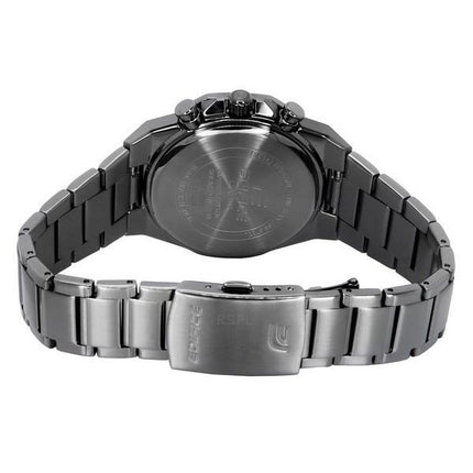 Montre Casio Edifice Slim Line Chronographe avec cristal saphir analogique cadran gris solaire EFS-S570DC-1A 100M pour homme