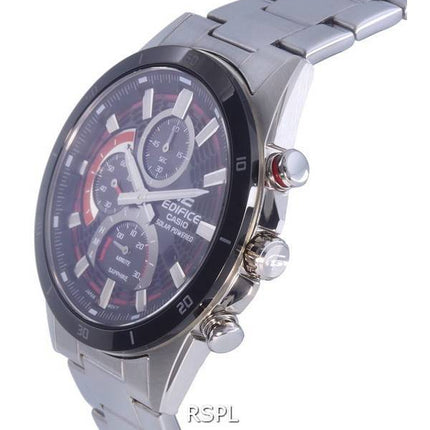 Montre pour homme Casio Edifice chronographe analogique à énergie solaire EFS-S610DB-1AV EFSS610DB-1 100M