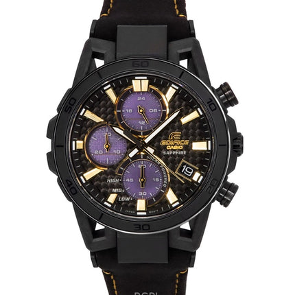 Montre Casio Edifice Sospensione 50e anniversaire édition limitée cadran noir analogique solaire EFS-S640ZE-1A 100M pour homme
