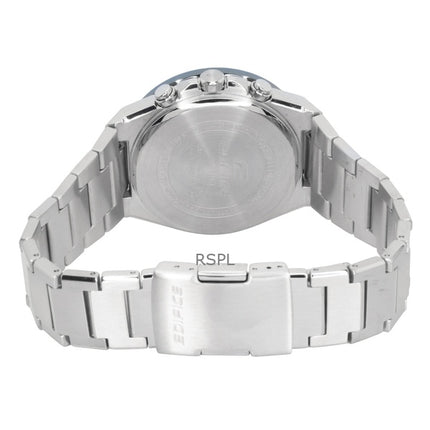 Montre chronographe analogique Casio Edifice pour homme, cadran vert, acier inoxydable, solaire EFS-S650D-3A, 100 m