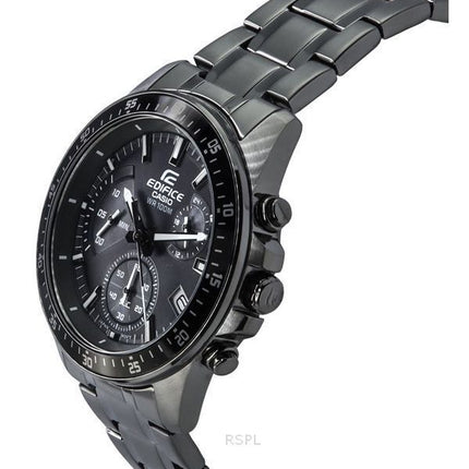 Montre Casio Edifice Standard analogique chronographe cadran noir quartz EFV-540DC-1C 100M pour homme