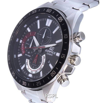 Montre pour homme Casio Edifice chronographe à quartz analogique EFV-620D-1A4V EFV620D-1A4 100M