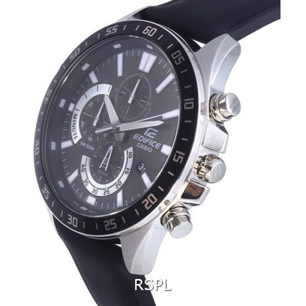 Montre Homme Casio Edifice Chronographe Analogique Cuir Quartz EFV-620L-1AV EFV620L-1 100M
