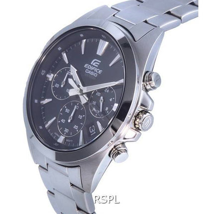 Casio Edifice Chronographe Analogique Acier Inoxydable Quartz EFV-630D-1AV EFV630D-1 100M Montre Homme