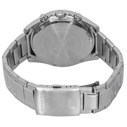 Montre pour homme Casio Edifice Standard chronographe en acier inoxydable cadran noir à quartz EFV-650D-1A 100M