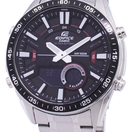 Montre Casio Edifice alarme analogique Quartz numérique EFV-C100D-1AV EFVC100D-1AV masculine