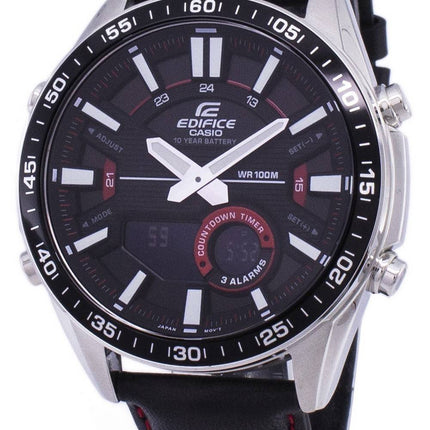 Montre Casio Edifice alarme analogique Digital Quartz EFVC100L-1AV EFV-C100L-1AV homme