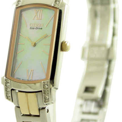 Cristaux Citizen Silhouette Eco-Drive Swarovski EG2726-54D Montre Femme