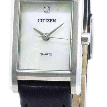 Montre pour femme Citizen Quartz EJ6121-01D avec diamants accentués