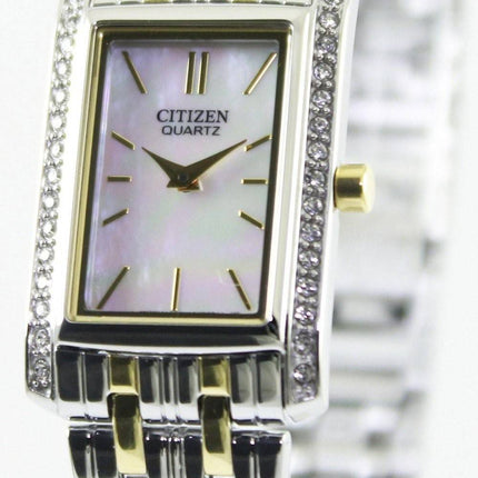 Montre Citizen Quartz cristaux de Swarovski EK1124 - 54D féminin