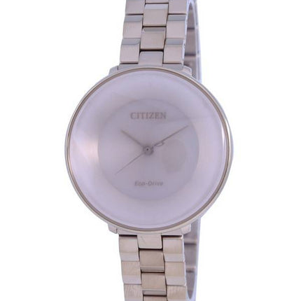 Montre Citizen Eco-Drive EM0603-89X en acier inoxydable ton or rose pour femme