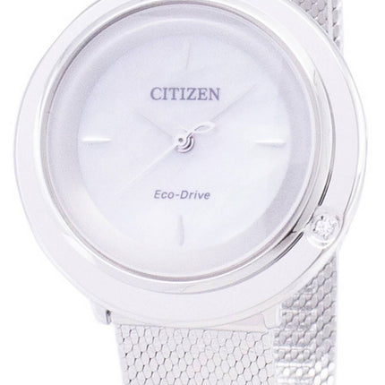 Montre Femme Citizen L Eco-Drive EM0640-82D Analogue Diamond Accents