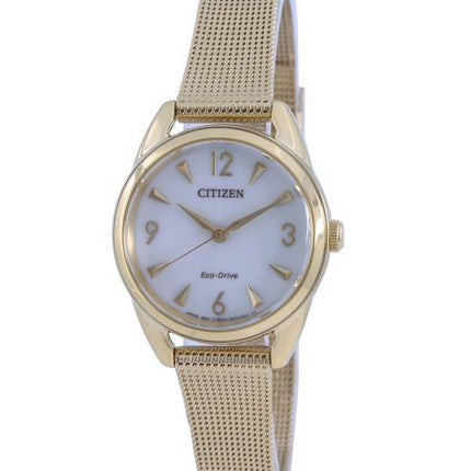 Montre Citizen LTR Champagne Cadran Or Acier Inoxydable Eco-Drive EM0682-58P pour Femme