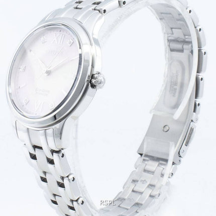 Montre Citizen Eco-Drive EM0720-85Y avec accents de diamant pour femme