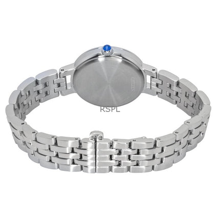 Montre femme Citizen L Classic en acier inoxydable, cadran noir, Eco-Drive EM0990-81E