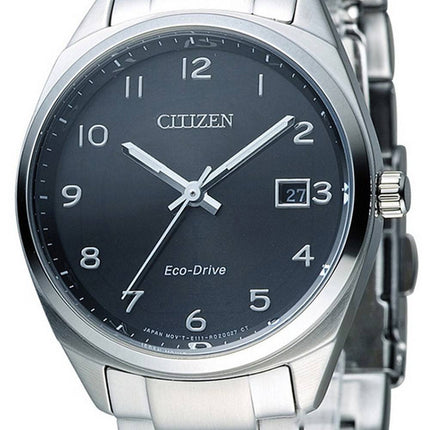 Montre pour femme Citizen Metropolitan è  cadran noir en acier inoxydable Eco Drive EO1170-51E 100M