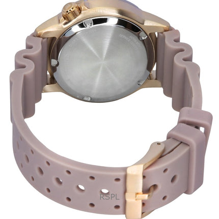 Montre Citizen Promaster Dive Bracelet en polyuréthane Cadran argenté Eco-Drive EO2023-00A 200M pour femme