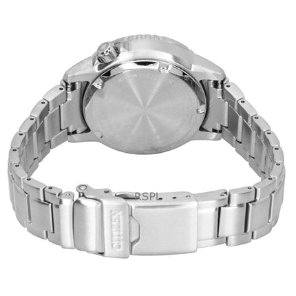 Montre femme Citizen Promaster Dive en acier inoxydable, cadran rouge, Eco-Drive EO2027-50Z, étanche à 200 m