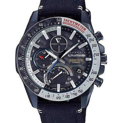 Casio Edifice Scuderia AlphaTauri Édition Limitée Analogique Solaire EQB-1000AT-1A EQB1000AT-1 100M Montre Homme