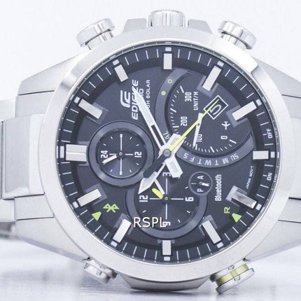 Casio Edifice Bluetooth Smartphone lien Dual Time Tough Solar EQB-501D-1 a montre homme