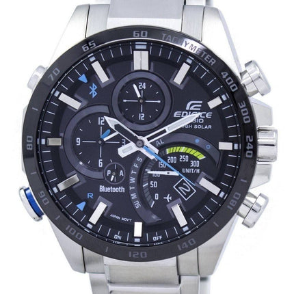 Casio Edifice Tough Solar Filght Mode Bluetooth tachymètre EQB-501XDB-1 a montre homme