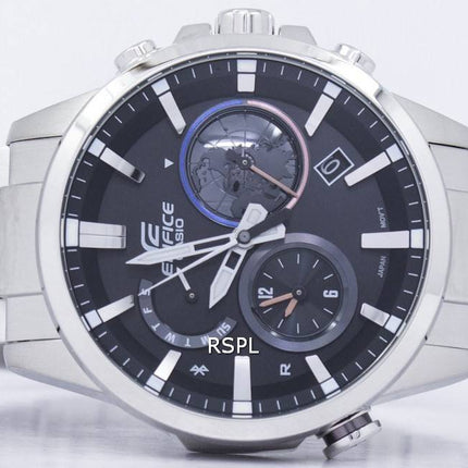 Casio Edifice lien Smartphone Dual Time analogiques EQB-600D-1 a EQB600D-1 a montre homme