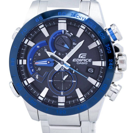 Casio Edifice lien Smartphone Dual Time Tough Solar EQB-800DB-1 a EQB800DB-1 a montre homme