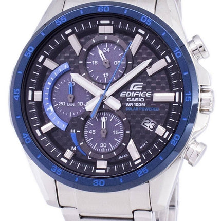 Montre chronographe solaire Casio Edifice EQS-900DB-2AV EQS900DB-2AV masculin