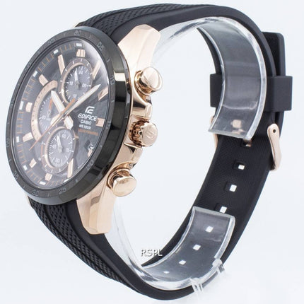 Montre pour homme solaire avec chronographe solaire Casio Edifice EQS-900PB-1AV EQS900PB-1Av