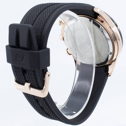 Montre pour homme solaire avec chronographe solaire Casio Edifice EQS-900PB-1AV EQS900PB-1Av