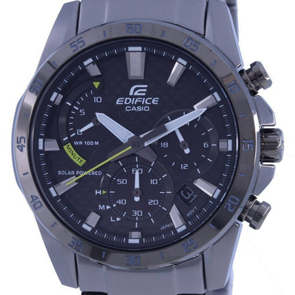 Montre Homme Casio Edifice Chronographe Analogique Solaire EQS-930DC-1A EQS930DC-1 100M