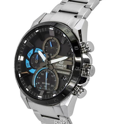 Montre pour homme Casio Edifice chronographe analogique à énergie solaire EQS-940DB-1B EQS940DB-1B 100M