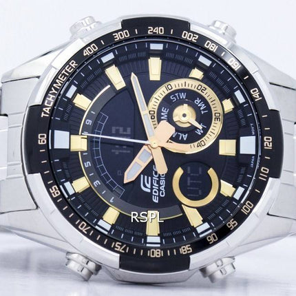 Montre Casio Edifice chronographe tachymètre analogique Digital ERA-600D-1A9V ERA600D-1A9V masculin