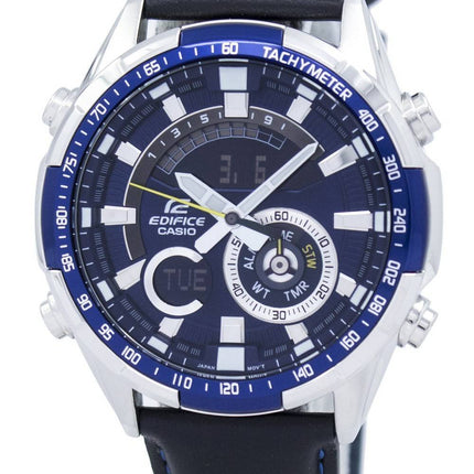Montre Casio Edifice chronographe tachymètre analogique Digital ERA-600L-2AV ERA600L-2AV masculin