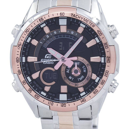 Montre Casio Edifice chronographe tachymètre analogique Digital ERA-600SG-1A9V ERA600SG-1A9V masculin
