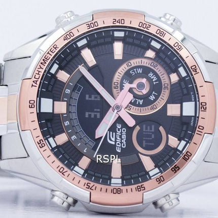 Montre Casio Edifice chronographe tachymètre analogique Digital ERA-600SG-1A9V ERA600SG-1A9V masculin