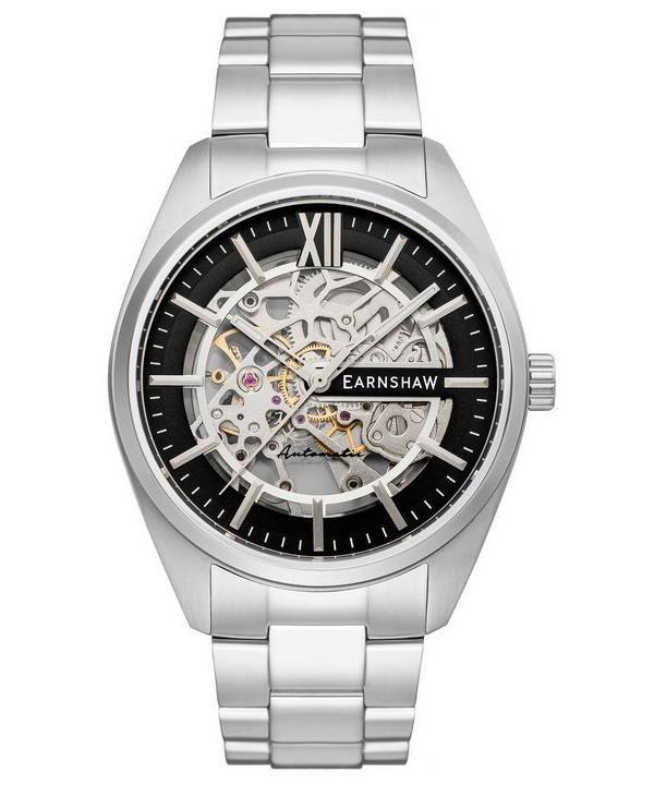 Thomas Earnshaw Smeaton édition Limitée Cadran Squelette Noir Automatique ES-8208-11 Montre Homme