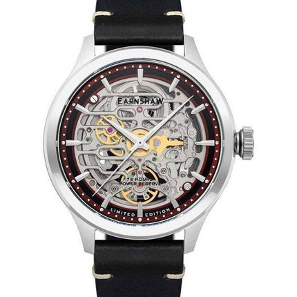 Thomas Earnshaw Baron édition Limitée Cadran Squelette Automatique ES-8229-03 Montre Homme
