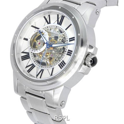 Thomas Earnshaw Comet édition Limitée Argent Open Heart Cadran Squelette Automatique ES-8243-11 Montre Homme