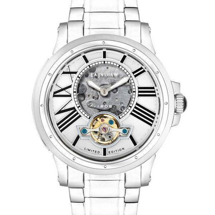 Thomas Earnshaw Bertha édition limitée cadran squelette è  Cœur  ouvert automatique ES-8244-11 montre pour homme